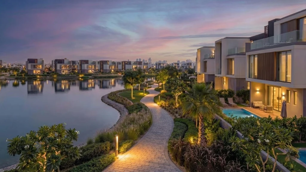 El Patio Jade Egypt Luminous Nightscape Perspective