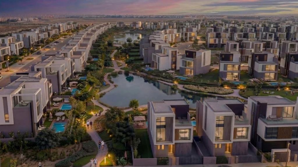 El Patio Jade New Capital Serene Moonlight Aerial View